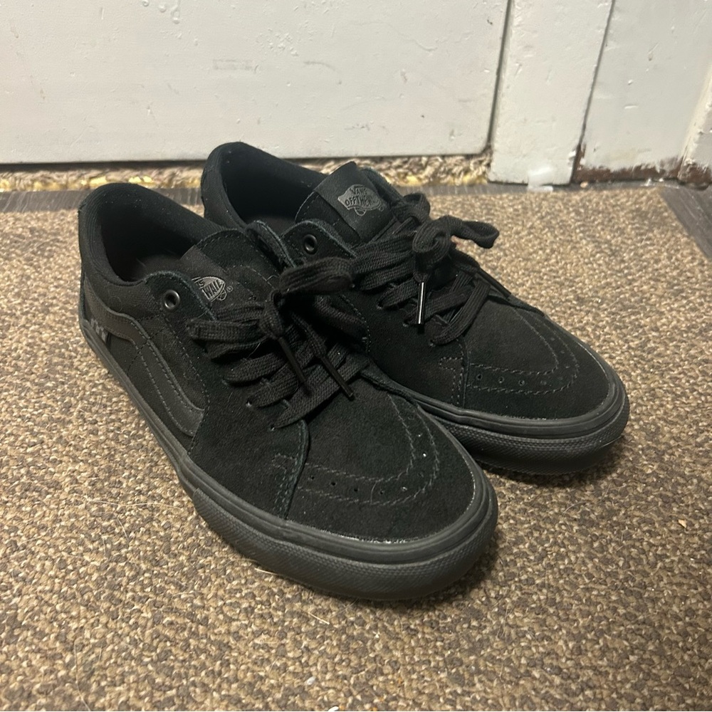 Black Vans Men 6.5 Women’s 8
